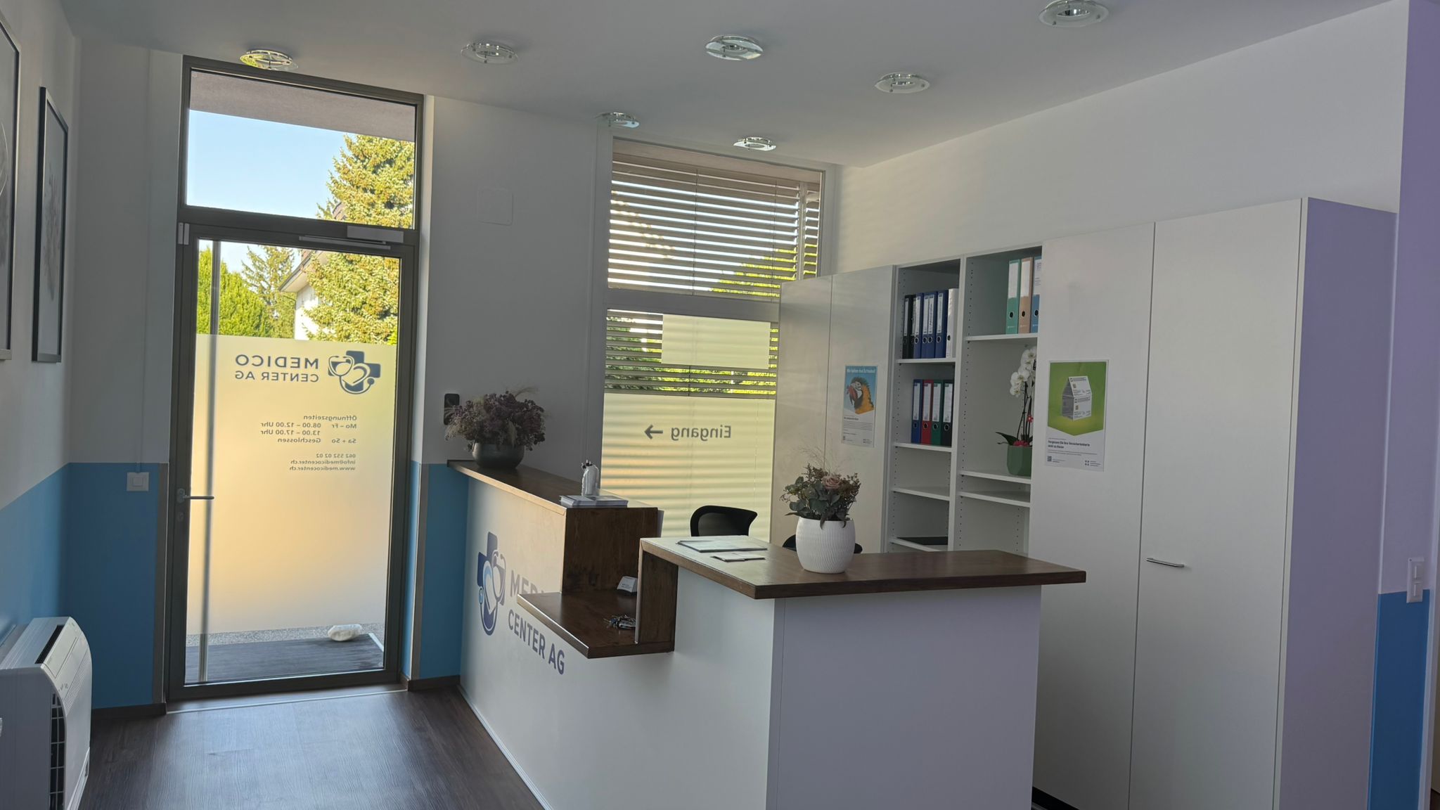 Empfang der Medico Center AG